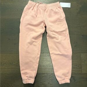Lacoste ladies pink joggers sz 36 (6) NWT retail $235